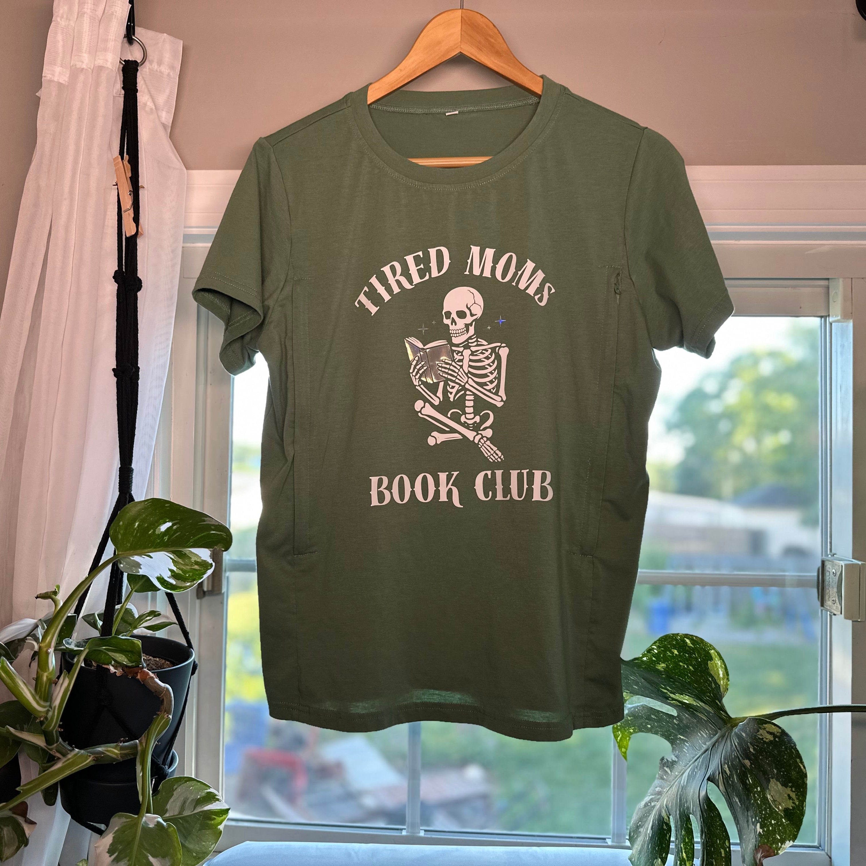 Tired Moms Book Club Tee