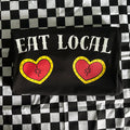 Eat Local Hearts Tee