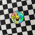 Magic Isn’t Measured - Holographic Sticker